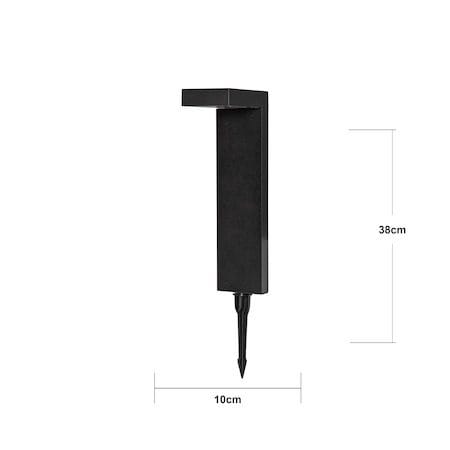Vicini solcellepullert 38 cm - svart - Belysning - Utendørsbelysning