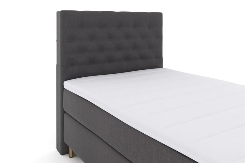 Komplett Sengepakke Choice No 3 120x200 Medium - Mørkegrå|Kobberben - Kontinentalsenger - Komplett sengepakke