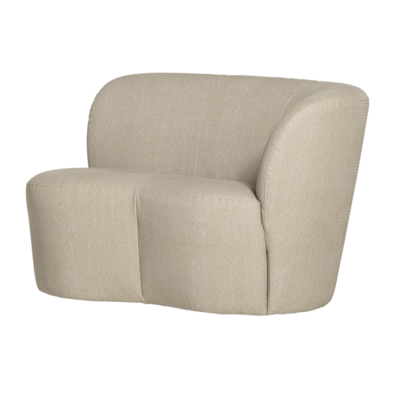 2-seters sofa Stone utendørs høyre - Sand - Hagemøbler & utemiljø - Øvrig hagemøbler - Moduler