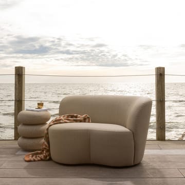 2-seters sofa Stone utendørs høyre - Sand - Hagemøbler & utemiljø - Øvrig hagemøbler - Moduler