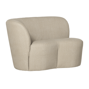 2-seters sofa Stone utendørs venstre - Sand - Hagemøbler & utemiljø - Øvrig hagemøbler - Moduler