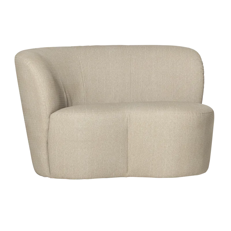 2-seters sofa Stone utendørs venstre - Sand - Hagemøbler & utemiljø - Øvrig hagemøbler - Moduler