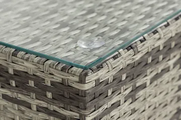 Avslutning Bahamas 37,5x90 cm - Grå - Hagemøbler & utemiljø - Øvrig hagemøbler - Moduler