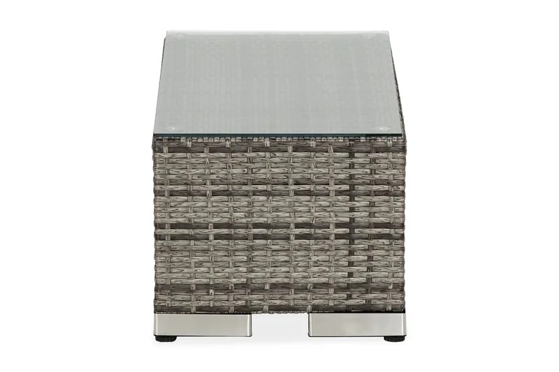 Avslutning Bahamas 37,5x90 cm - Grå - Hagemøbler & utemiljø - Øvrig hagemøbler - Moduler