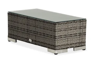 Avslutning Bahamas 37,5x90 cm - Grå - Hagemøbler & utemiljø - Øvrig hagemøbler - Moduler