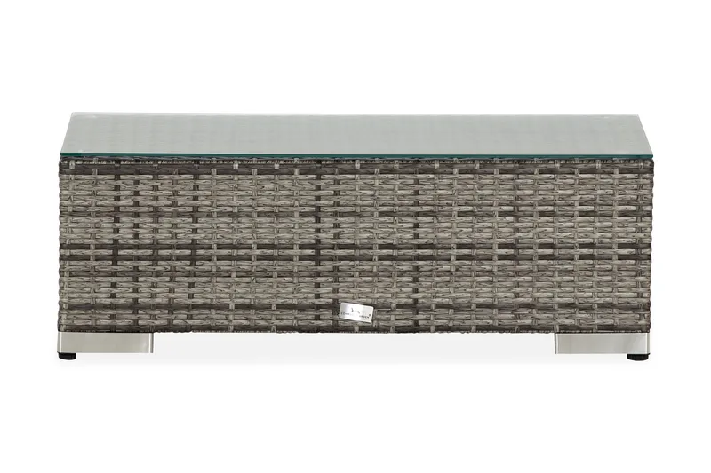 Avslutning Bahamas 37,5x90 cm - Grå - Hagemøbler & utemiljø - Øvrig hagemøbler - Moduler