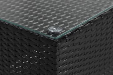 Avslutning Bahamas 90 cm - Svart - Hagemøbler & utemiljø - Øvrig hagemøbler - Moduler