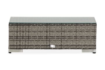 Bahamas Avslutning 37,5x90 cm - Grå - Hagemøbler & utemiljø - Øvrig hagemøbler - Moduler