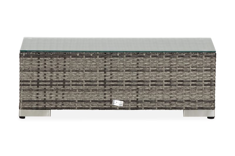 Bahamas Avslutning 37,5x90 cm - Grå - Hagemøbler & utemiljø - Øvrig hagemøbler - Moduler