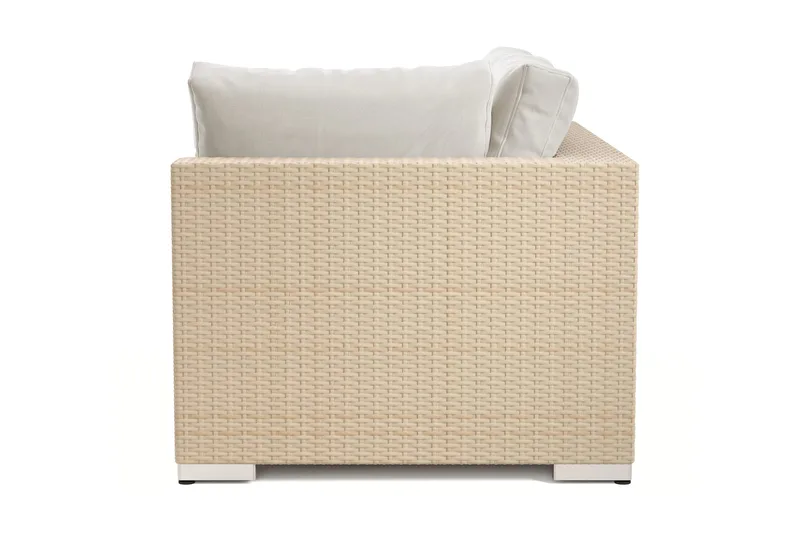 Bahamas Høyremodul Utendørs 140 cm - Beige - Hagemøbler & utemiljø - Øvrig hagemøbler - Moduler
