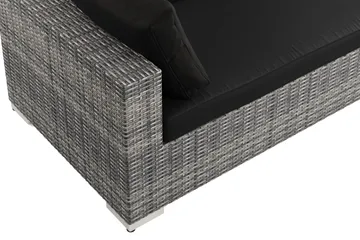 Bahamas Högermodul utomhus 140 cm i konstrotting - Hagemøbler & utemiljø - Øvrig hagemøbler - Moduler