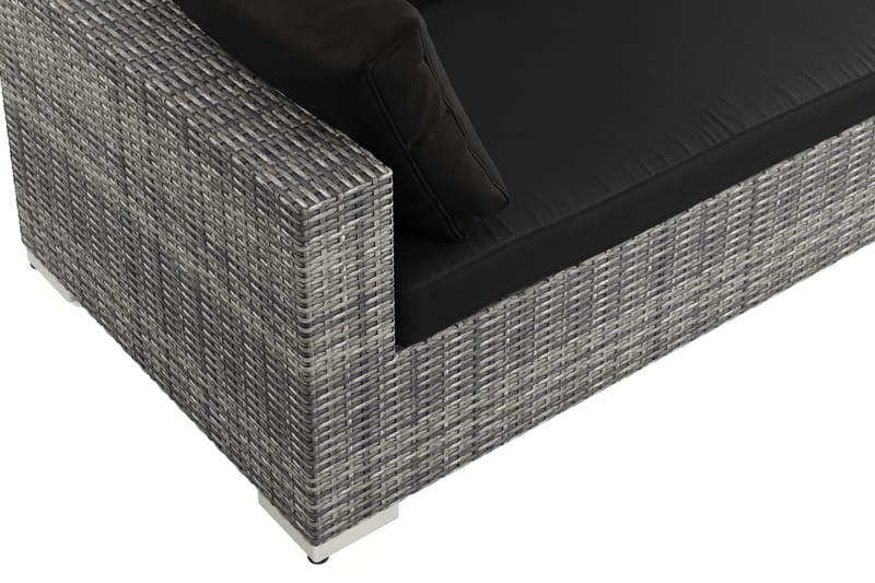 Bahamas Högermodul utomhus 140 cm i konstrotting - Hagemøbler & utemiljø - Øvrig hagemøbler - Moduler