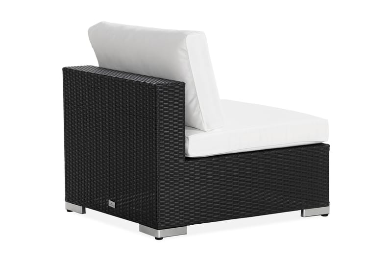Bahamas Midtdel - Svart - Hagemøbler & utemiljø - Øvrig hagemøbler - Moduler - Midtmodul hagesofa