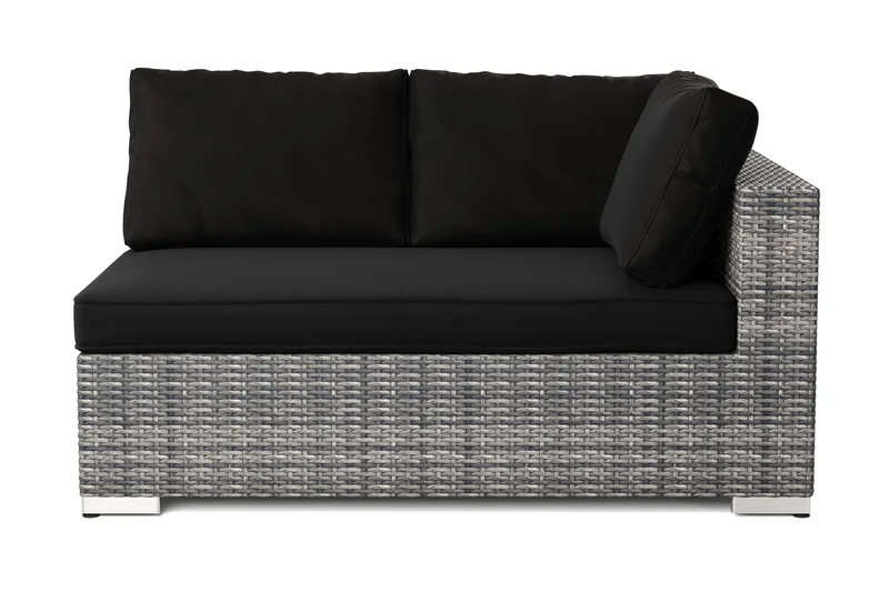 Bahamas Vänstermodul utomhus 140 cm i konstrotting NO BRAND