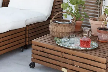 Bara Vara Divan - Brun - Hagemøbler & utemiljø - Øvrig hagemøbler - Moduler