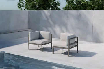 Copacabana Hjørnemodul Utendørs - Beige - Hagemøbler & utemiljø - Øvrig hagemøbler - Moduler