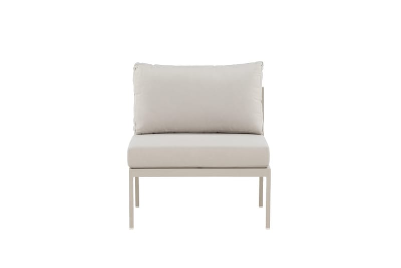 Copacabana midtmodul 70 cm utendørs - Beige - Hagemøbler & utemiljø - Øvrig hagemøbler - Moduler - Midtmodul hagesofa