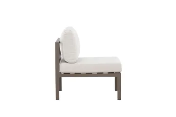 Copacabana midtmodul 70 cm utendørs - Brun - Hagemøbler & utemiljø - Øvrig hagemøbler - Moduler - Midtmodul hagesofa