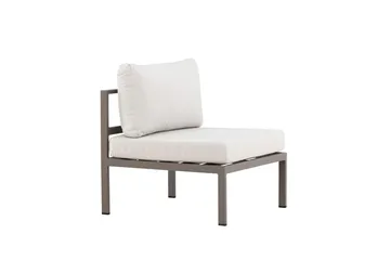 Copacabana midtmodul 70 cm utendørs - Brun - Hagemøbler & utemiljø - Øvrig hagemøbler - Moduler - Midtmodul hagesofa