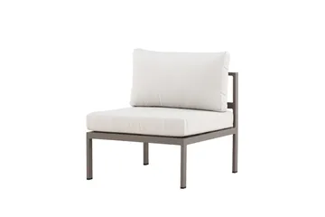 Copacabana midtmodul 70 cm utendørs - Brun - Hagemøbler & utemiljø - Øvrig hagemøbler - Moduler - Midtmodul hagesofa