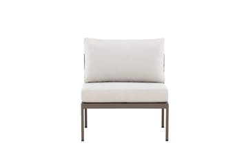 Copacabana midtmodul 70 cm utendørs - Brun - Hagemøbler & utemiljø - Øvrig hagemøbler - Moduler - Midtmodul hagesofa