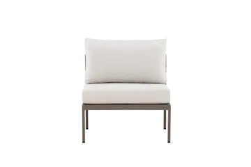 Copacabana midtmodul 70 cm utendørs - Brun - Hagemøbler & utemiljø - Øvrig hagemøbler - Moduler - Midtmodul hagesofa
