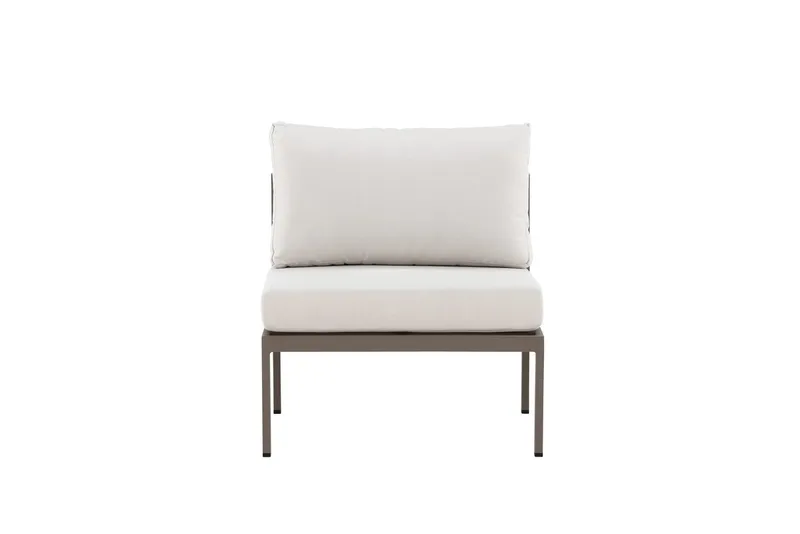Copacabana midtmodul 70 cm utendørs - Brun - Hagemøbler & utemiljø - Øvrig hagemøbler - Moduler - Midtmodul hagesofa