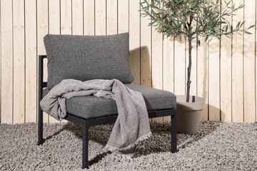 Copacabana midtmodul 70 cm utendørs - Svart - Hagemøbler & utemiljø - Øvrig hagemøbler - Moduler - Midtmodul hagesofa