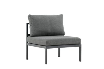 Copacabana midtmodul 70 cm utendørs - Svart - Hagemøbler & utemiljø - Øvrig hagemøbler - Moduler - Midtmodul hagesofa