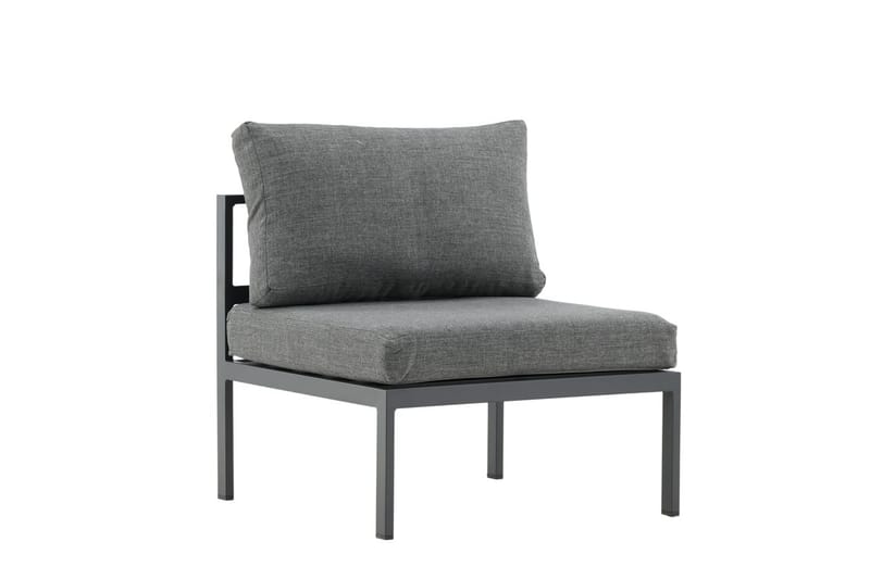 Copacabana midtmodul 70 cm utendørs - Svart - Hagemøbler & utemiljø - Øvrig hagemøbler - Moduler - Midtmodul hagesofa