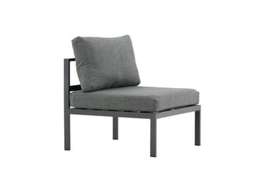Copacabana midtmodul 70 cm utendørs - Svart - Hagemøbler & utemiljø - Øvrig hagemøbler - Moduler - Midtmodul hagesofa