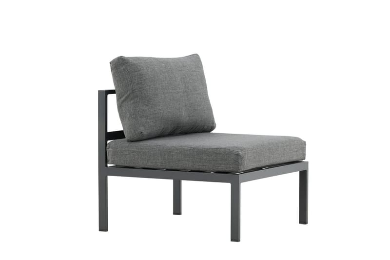 Copacabana midtmodul 70 cm utendørs - Svart - Hagemøbler & utemiljø - Øvrig hagemøbler - Moduler - Midtmodul hagesofa