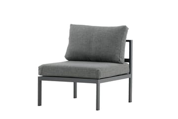 Copacabana midtmodul 70 cm utendørs - Svart - Hagemøbler & utemiljø - Øvrig hagemøbler - Moduler - Midtmodul hagesofa