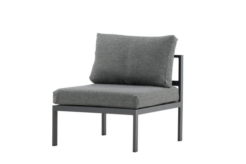 Copacabana midtmodul 70 cm utendørs - Svart - Hagemøbler & utemiljø - Øvrig hagemøbler - Moduler - Midtmodul hagesofa