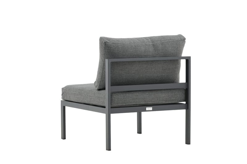 Copacabana midtmodul 70 cm utendørs - Svart - Hagemøbler & utemiljø - Øvrig hagemøbler - Moduler - Midtmodul hagesofa