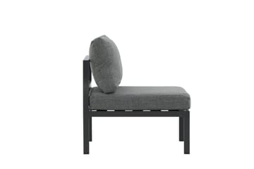 Copacabana midtmodul 70 cm utendørs - Svart - Hagemøbler & utemiljø - Øvrig hagemøbler - Moduler - Midtmodul hagesofa