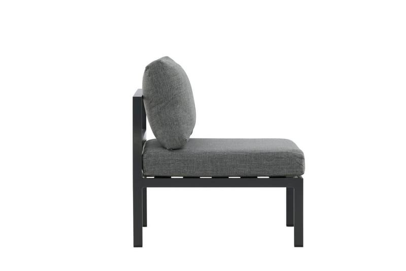 Copacabana midtmodul 70 cm utendørs - Svart - Hagemøbler & utemiljø - Øvrig hagemøbler - Moduler - Midtmodul hagesofa