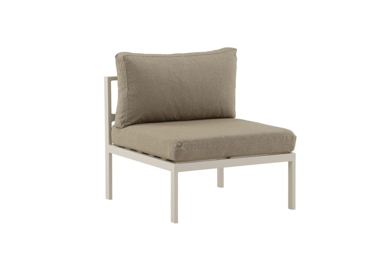 Copacabana Midtmodul Beige/Grå - Venture Home - Hagemøbler & utemiljø - Øvrig hagemøbler - Moduler - Midtmodul hagesofa