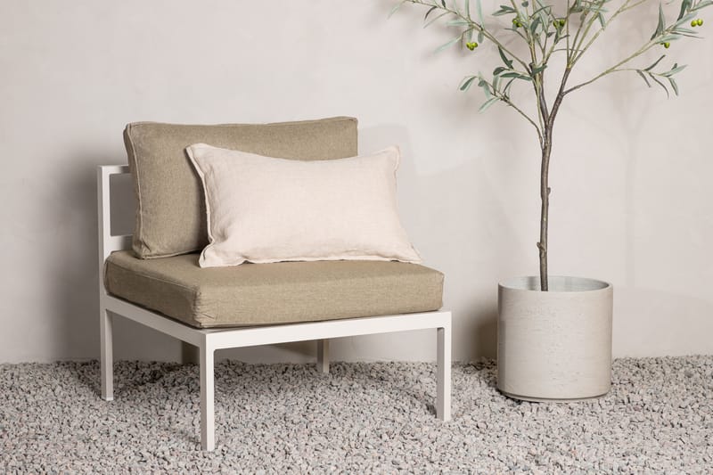 Copacabana Midtmodul Beige/Grå - Venture Home - Hagemøbler & utemiljø - Øvrig hagemøbler - Moduler - Midtmodul hagesofa