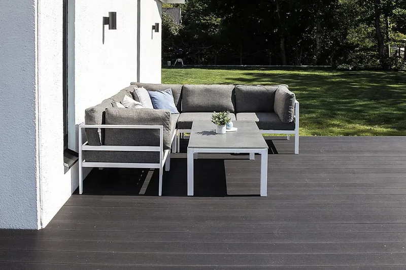 Copacabana Midtmodul - Hvit - Hagemøbler & utemiljø - Øvrig hagemøbler - Moduler - Midtmodul hagesofa