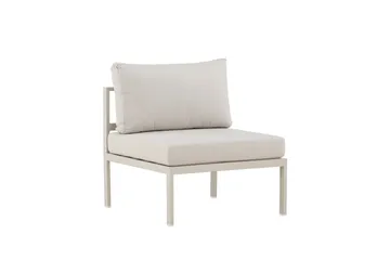 Copacabana Midtmodul Utendørs - Beige - Hagemøbler & utemiljø - Øvrig hagemøbler - Moduler - Midtmodul hagesofa