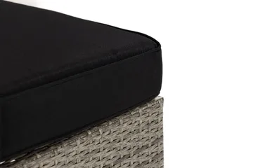 Divan/Bord Bahamas 75x75 cm - Grå - Hagemøbler & utemiljø - Øvrig hagemøbler - Moduler