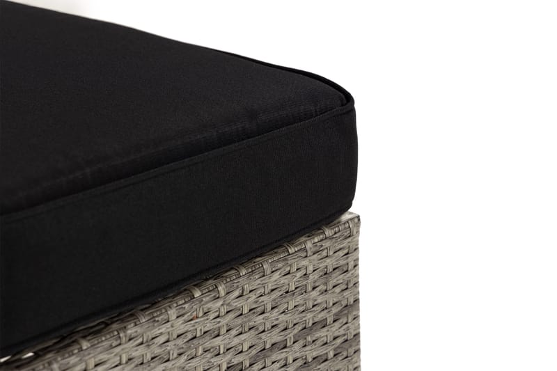 Divan/Bord Bahamas 75x75 cm - Grå - Hagemøbler & utemiljø - Øvrig hagemøbler - Moduler