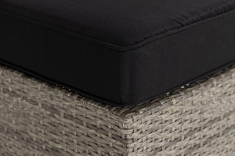 Divan/Bord Bahamas 75x75 cm - Grå - Hagemøbler & utemiljø - Øvrig hagemøbler - Moduler