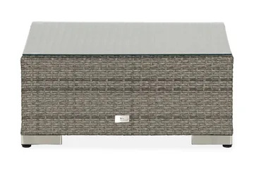 Divan/Bord Bahamas 75x75 cm - Grå - Hagemøbler & utemiljø - Øvrig hagemøbler - Moduler