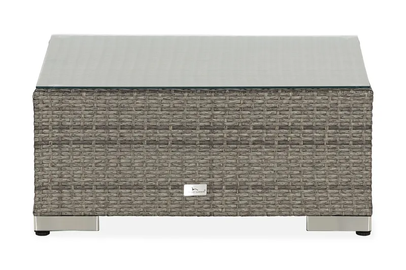 Divan/Bord Bahamas 75x75 cm - Grå - Hagemøbler & utemiljø - Øvrig hagemøbler - Moduler