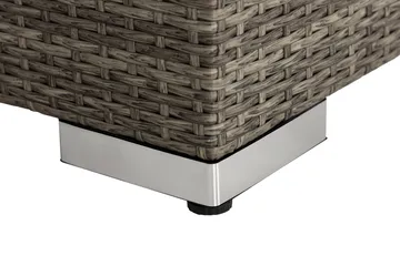 Divan/Bord Bahamas 75x75 cm - Grå - Hagemøbler & utemiljø - Øvrig hagemøbler - Moduler