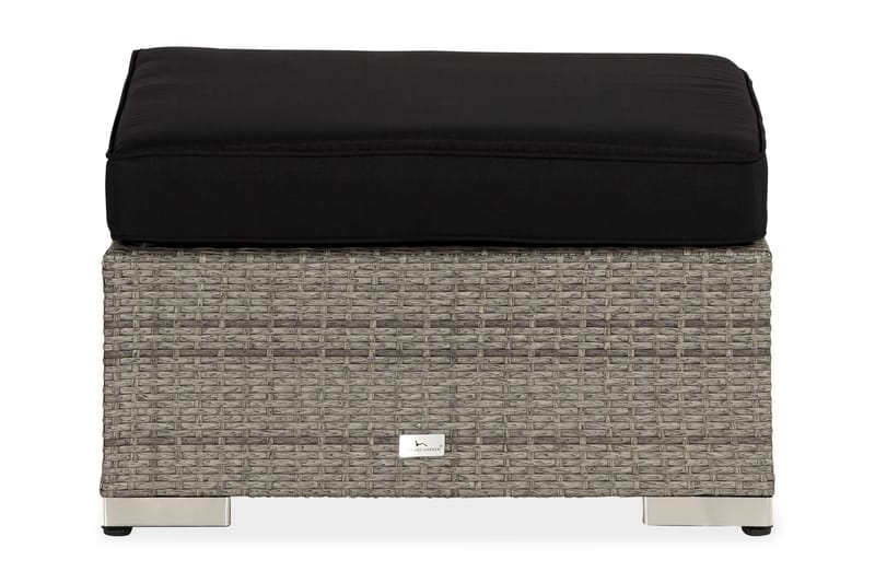 Divan/Bord Bahamas 75x75 cm - Grå - Hagemøbler & utemiljø - Øvrig hagemøbler - Moduler