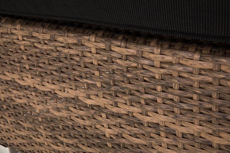 Divan/Bord Wisconsin Kunstrotting/Sand - Brun - Hagemøbler & utemiljø - Øvrig hagemøbler - Moduler