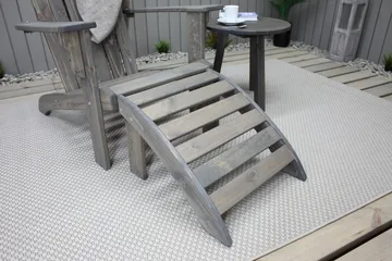 Cranston Krakk - Grå - Hagemøbler & utemiljø - Øvrig hagemøbler - Moduler - Fotskammel & krakk utendørs